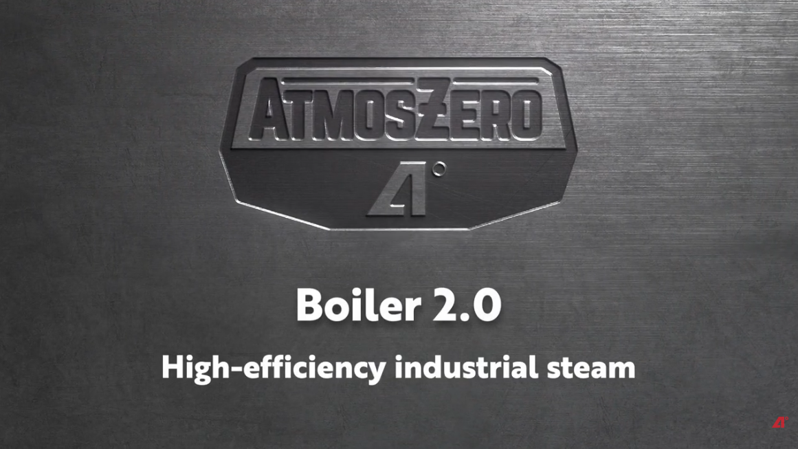 AtmosZero Boiler 2.0 – hocheffiziente, emissionsfreie Dampferzeugung